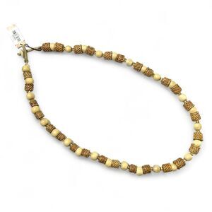 NEW Mare Sole Amore Beagle Necklace OS Festival Boho Natural Lagenlook Beachy